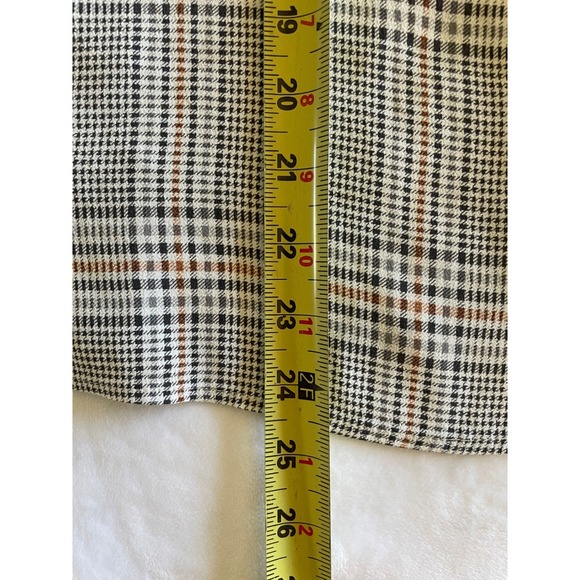 Abercrombie & Fitch Button‎ Down Short Sleeve Plaid Shirt - Women's M - Picture 6 of 7